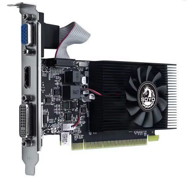 Дискретна відеокарта SOYO GeForce GT 740, 4 GB GDDR3, 128-bit / DVI, HDMI, DisplayPort - зображення 14