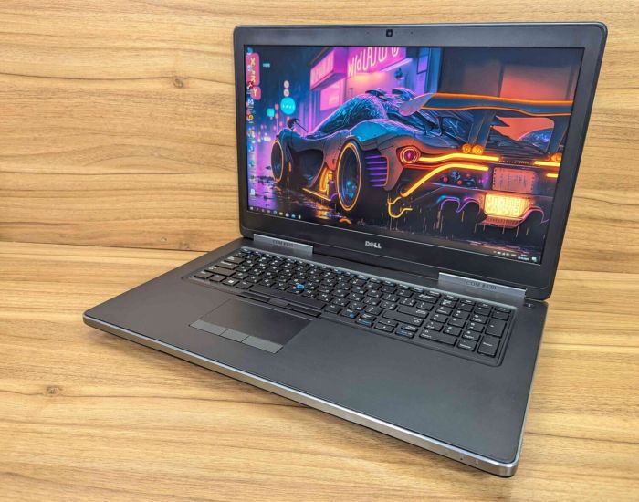 Мобільна робоча станція Dell Precision 7720 / 17,3" (1920x1080) IPS / Intel Core i7-7820HQ (4 (8) ядра по 2,9 - 3,9 ГГц) / 16 ГБ DDR4 / 480 ГБ SSD / nVidia Quadro P4000, 8 ГБ GDDR5, 256-біт / WebCam / Windows 10 б/в - зображення 5