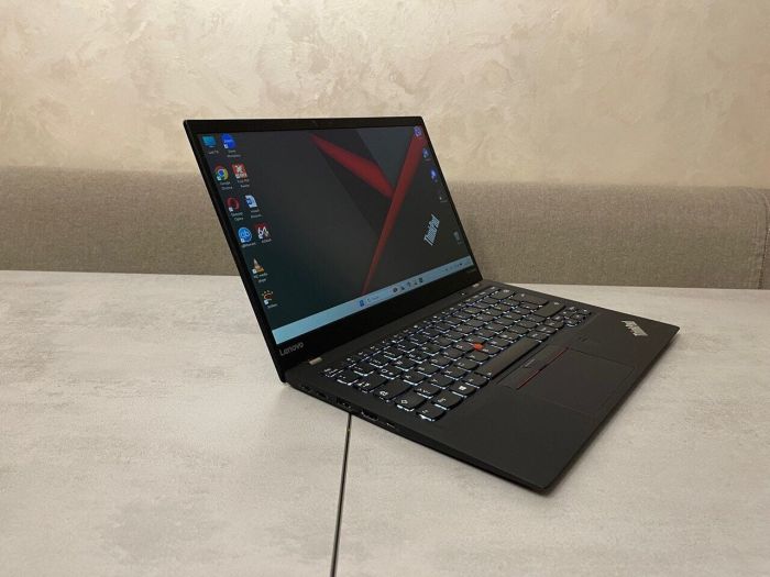 Ультрабук Lenovo ThinkPad X1 Carbon (4th Gen) / 14" (1920x1080) IPS / Intel Core i5-6300U (2 (4) ядра по 2.4 - 3.0 GHz) / 8 GB DDR3 / 128 GB SSD / Intel HD Graphics 520 / WebCam / Fingerprint б/в - зображення 5
