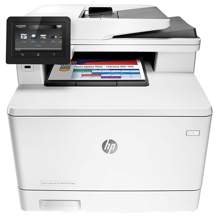БФП HP Color LaserJet Pro M277dw / Лазерний кольоровий друк / 600x600 dpi / A4 / 19 стор/хв / USB 2.0, Ethernet / Дуплекс / WiFi б/в - зображення 1