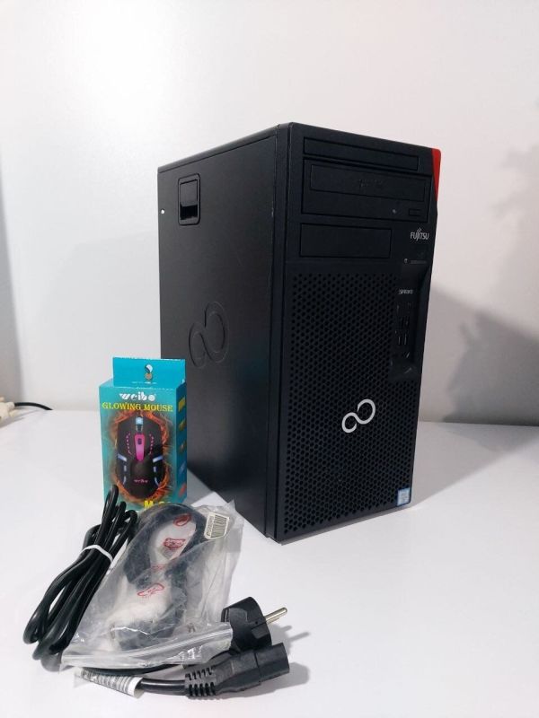 Компьютер Fujitsu Esprimo P957 E90 Tower / Intel Core i5-6600 (4 ядра по 3.3 - 3.9 GHz) / 16 GB DDR4 / 256 GB SSD M.2 + 500 GB HDD / nVidia GeForce GTX 1050 Ti, 4 GB GDDR5, 128-bit / DVD-ROM б/в - зображення 2