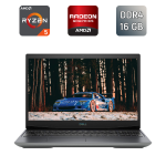 Ігровий ноутбук Dell G5 SE 5505 / 15,6" (1920x1080) IPS / AMD Ryzen 5 4600H (6 (12) ядер по 3.0 - 4.0 GHz) / 16 GB DDR4 / 512 GB SSD / AMD Radeon RX 5600M, 6 GB GDDR6, 192-bit / WebCam / HDMI б/в