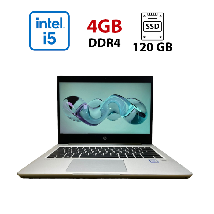 Ультрабук Б-клас HP ProBook 430 G6 / 13.3" (1920x1080) IPS / Intel Core i5-8265U (4 (8) ядра по 1.6 - 3.9 GHz) / 4 GB DDR4 / 120 GB SSD / Intel UHD Graphics 620 / WebCam б/в - зображення 1