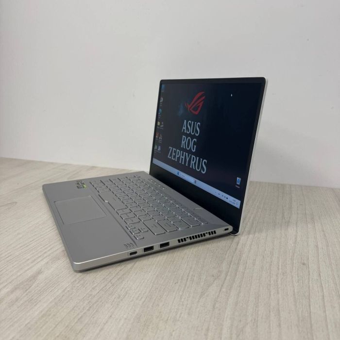Ігровий ноутбук Asus ROG Zephyrus G14 GA401QM / 14" (1920x1080) IPS / AMD Ryzen 7 5800HS (8 (16) ядер по 2,8 - 4,4 ГГц) / 16 ГБ DDR4 / 512 ГБ SSD / nVidia GeForce RTX 3060, 6 ГБ GDDR6, 192-біт б/в - зображення 6