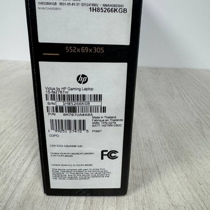 Ігровий ноутбук HP Victus 15-fa2787nr / 15,6" (1920x1080) IPS / Intel Core i7-13620H (10 (16) ядер по 2,4 - 4,9 ГГц) / 16 ГБ DDR5 / 512 ГБ SSD / nVidia GeForce RTX 5060, 8 ГБ GDDR7, 128-біт / WebCam - зображення 6