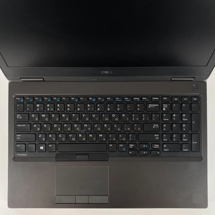 Мобільна робоча станція Dell Precision 7530 / 15,6" (1920x1080) IPS / Intel Core i7-8750H (6 (12) ядер по 2.2 - 4.1 GHz) / 16 GB DDR4 / 512 GB SSD / nVidia Quadro P3200, 6 GB GDDR5, 192-bit / WebCam / HDMI б/в - зображення 3