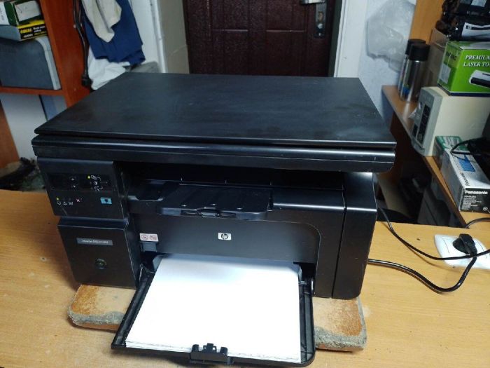 БФП Б-клас HP LaserJet Pro M1132MFP / Лазерний монохромний друк / 600x600 dpi / A4 / 18 стор/хв / USB 2.0 б/в - зображення 2