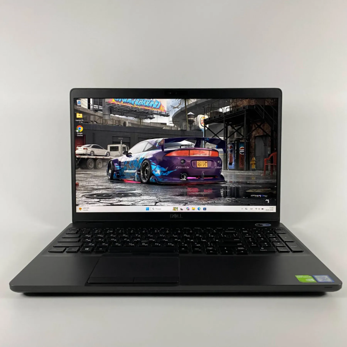 Ультрабук Dell Latitude 5501 / 15.6" (1920x1080) IPS / Intel Core i5-9400H (4 (8) ядра по 2.5 - 4.3 GHz) / 16 GB DDR4 / 256 GB SSD / nVidia GeForce MX150, 2 GB GDDR5, 64-bit / WebCam / TouchID б/в - зображення 2