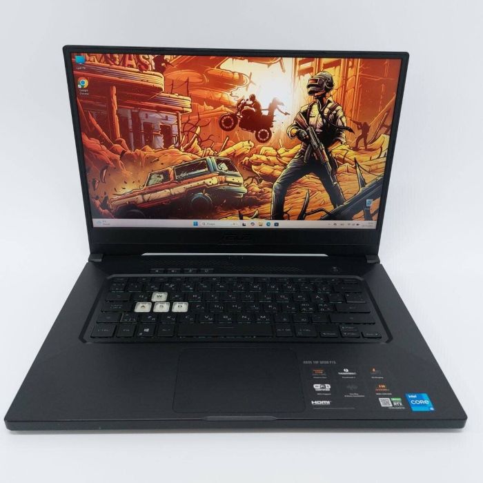 Ігровий ноутбук Asus TUF Gaming F15 / 15,6" (1920x1080) IPS / Intel Core i5-11300H (4 (8) ядра по 3,1 - 4,4 ГГц) / 16 ГБ DDR4 / 512 ГБ SSD / nVidia GeForce RTX 3060, 6 ГБ GDDR6, 192-біт б/в - зображення 3