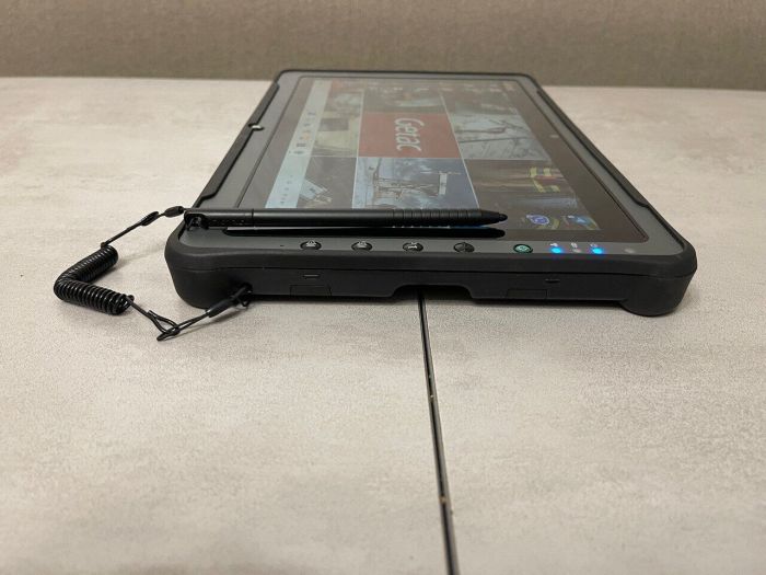 Захищений планшет Getac F110 G4 / 11.6" (1920x1080) IPS Touch / Intel Core i5-7200U (2 (4) ядра по 2.5 - 3.1 GHz) / 8 GB DDR4 / 512 GB SSD / Intel HD Graphics 620 / WebCam / Стилус / Два АКБ б/в - зображення 7