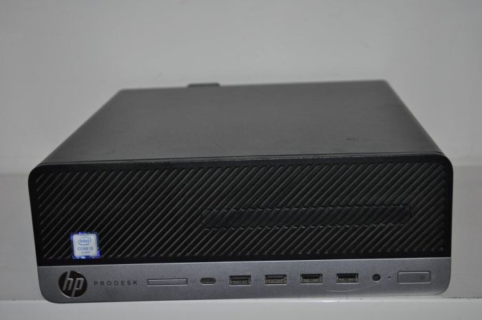 Комп'ютер Б-клас HP ProDesk 600 G3 SFF / Intel Core i5-6500 (4 ядра по 3,2 - 3,6 ГГц) / 8 ГБ DDR4 / 500 ГБ HDD / Intel HD Graphics 530 б/в - зображення 2