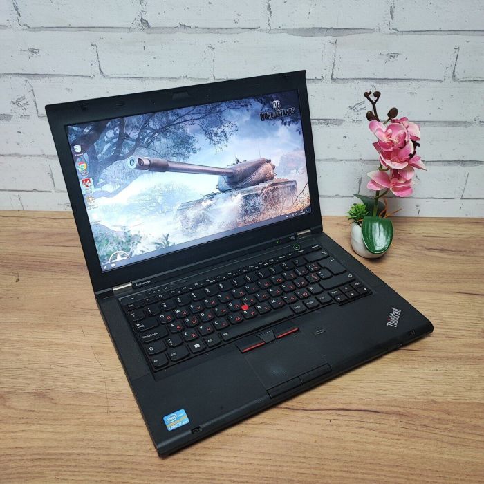 Ноутбук Lenovo ThinkPad L430 / 14" (1600x900) TN / Intel Core i7-3520M (2 (4) ядра по 2.9 - 3.6 GHz) / 8 GB DDR3 / 1000 GB SSD / nVidia NVS 5400M, 1 GB GDDR3, 128-bit / DVD-ROM / WebCam б/в - зображення 3
