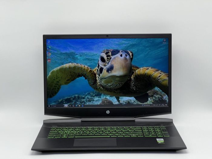 Ігровий ноутбук Б-класу HP Pavilion 17-cd1023nr / 17,3" (1920x1080) IPS / Intel Core i7-10750H (6 (12) ядер по 2,6 - 5,0 ГГц) / 16 ГБ DDR4 / 480 ГБ SSD / nVidia GeForce GTX 1650, 4 ГБ GDDR6, 128-біт / WebCam б/в - зображення 2