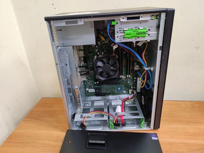 Комп'ютер Fujitsu Esprimo P757/E90+ Tower / Intel Core i5-6500 (4 ядра по 3.2 - 3.6 GHz) / 8 GB DDR4 / no HDD / Intel HD Graphics 530 / 280W / DisplayPort / DVI б/в - зображення 5