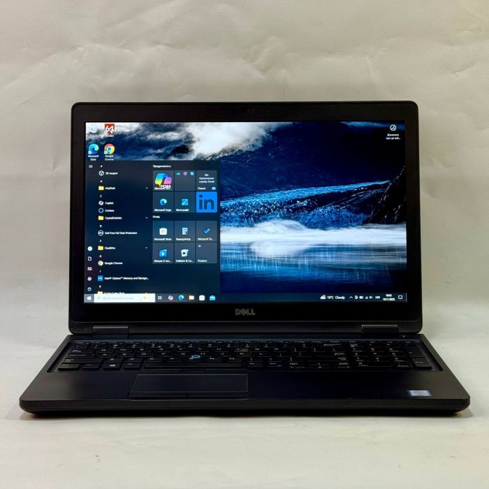 Ноутбук Dell Latitude 5580 / 15.6" (1920x1080) IPS / Intel Core i5-6200U (2 (4) ядра по 2.3 - 2.8 GHz) / 8 GB DDR4 / 256 GB SSD / Intel HD Graphics 520 / WebCam / Windows 10 Pro б/в - зображення 2