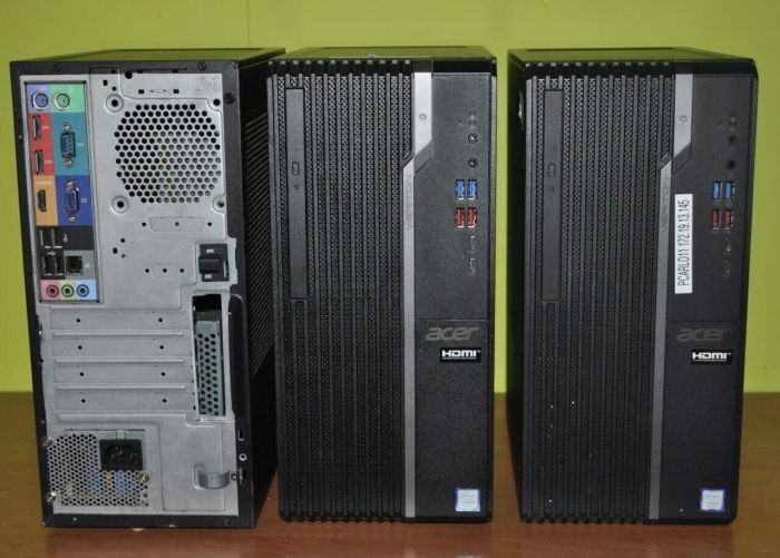 Комп'ютер Acer Veriton S4660G Tower / Intel Core i5-8400 (6 ядер по 2,8 - 4,0 ГГц) / 16 ГБ DDR4 / 256 ГБ SSD M.2 / Intel UHD Graphics 630 / Windows 11 Pro б/в - зображення 11