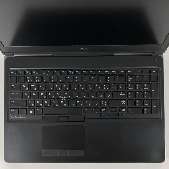 Мобільна робоча станція Б-класу Dell Precision 7510 / 15,6" (1920x1080) IPS / Intel Core i7-6820HQ (4 (8) ядра по 2,7 - 3,6 ГГц) / 16 ГБ DDR4 / 512 ГБ SSD / nVidia Quadro M2000M, 4 ГБ GDDR5, 128-біт / WebCam / HDMI б/в - зображення 4