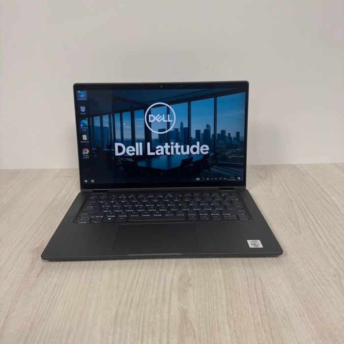 Ультрабук-трансформер Dell Latitude 7410 / 14" (1920x1080) IPS Touch / Intel Core i7-10610U (4 (8) ядра по 1.8 - 4.9 GHz) / 16 GB DDR4 / 256 GB SSD / Intel UHD Graphics / WebCam б/в - зображення 2