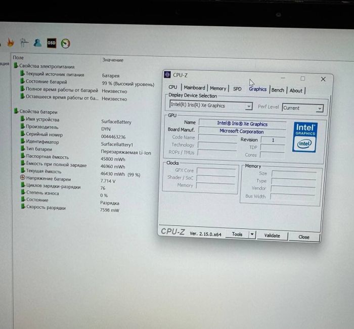 Ультрабук Microsoft Surface Laptop 4 2021 / 13.5" (2496x1664) IPS Touch / Intel Core i7-1185G7 (4 (8) ядра по 3.0 - 4.8 GHz) / 16 GB DDR4 / 512 GB SSD / Intel Iris Xe Graphics / WebCam б/в - зображення 11