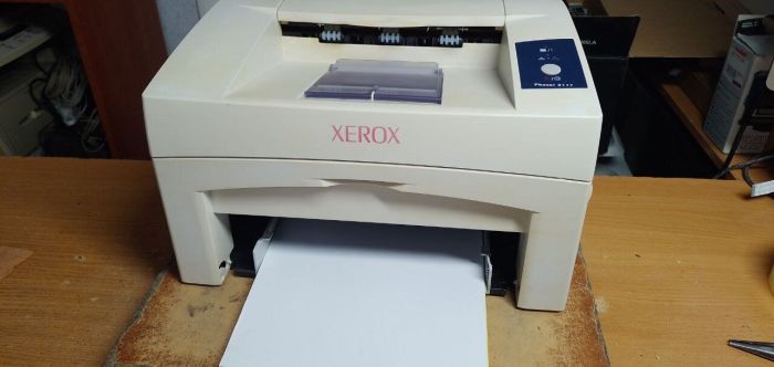 Принтер Б-клас Xerox Phaser 3117 / Лазерний монохромний друк / 600 x 600 dpi / A4 / 16 стор/хв / USB 2.0 б/в - зображення 2