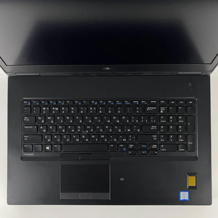 Ноутбук робоча станція Dell Precision 7730 / 17,3" (1920x1080) IPS / Intel Core i5-8400H (4 (8) ядра по 2,5 - 4,2 ГГц) / 16 ГБ DDR4 / 512 ГБ SSD / nVidia Quadro P3200, 6 ГБ GDDR5, 192-біт / Відбиток пальця / HDMI б/в - зображення 3