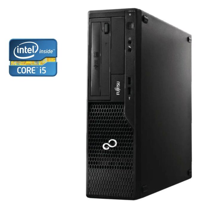 ПК Fujitsu Esprimo E510 E85+ SFF / Intel Core i5-3570 (4 ядра по 3.4 - 3.8 GHz) / 16 GB DDR3 / 240 GB SSD / Intel HD Graphics 2500 б/в - зображення 1