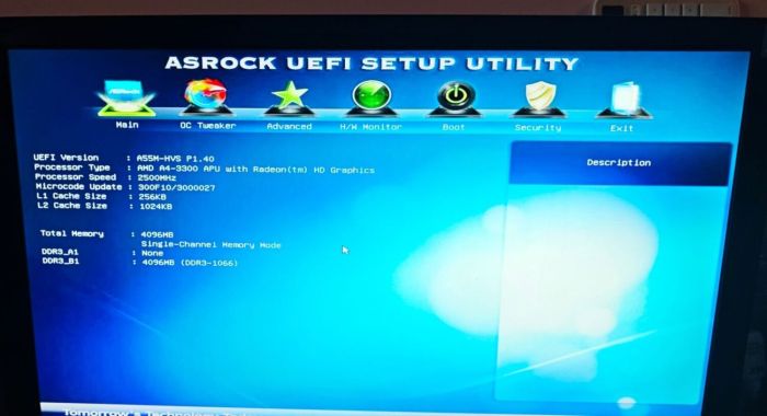 Комплект: Материнська плата AsRock A55M-HVS / AMD A4-3300 (2 ядра по 2,5 ГГц) / FM1 / 4 ГБ DDR3 / AMD Radeon HD 6410D + Кулер б/в - зображення 2
