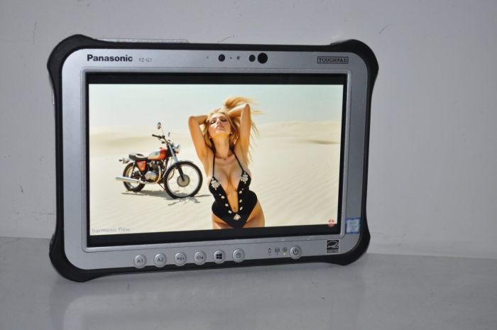 Захищений планшет Б-класу Panasonic Toughpad FZ-G1 MK5 / 10.1" (1920x1200) IPS Touch / Intel Core i5-7300U (2 (4) ядра по 2.6 - 3.5 GHz) / 8 GB DDR3 / 256 GB SSD / Intel HD Graphics 620 / WebCam / Стилус / Блок живлення б/в - зображення 7