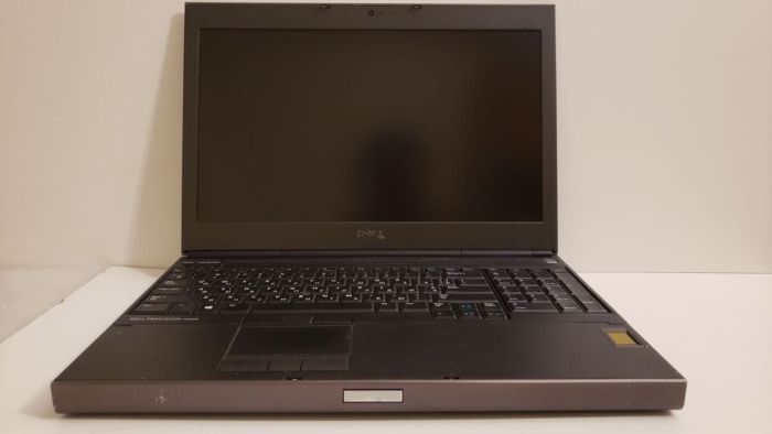Мобільна робоча станція Б-класу Dell Precision M4800 / 15,6" (1920x1080) IPS / Intel Core i7-4930MX (4 (8) ядра по 3.0 - 3.9 GHz) / 32 GB DDR3 / 512 GB SSD + 500 GB HDD / AMD FirePro M5100, 2 GB GDDR5, 128-bit / WebCam / DVD-ROM б/в - зображення 2