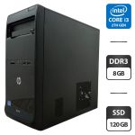 Комп'ютер HP Pro 3500 Tower / Intel Core i3-3220 (2 (4) ядра по 3.3 GHz) / 8 GB DDR3 / 120 GB SSD / Intel HD Graphics 2500 б/в