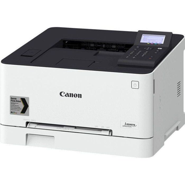 Принтер Canon i-SENSYS LBP623Cdw / Лазерний кольоровий друк / 1200x1200 dpi / A4 / 21 стор/хв / Дуплекс / USB, Ethernet / WiFi б/в - зображення 1