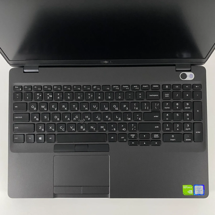 Ультрабук Dell Latitude 5501 / 15.6" (1920x1080) IPS / Intel Core i5-9400H (4 (8) ядра по 2.5 - 4.3 GHz) / 16 GB DDR4 / 256 GB SSD / nVidia GeForce MX150, 2 GB GDDR5, 64-bit / WebCam / TouchID б/в - зображення 3