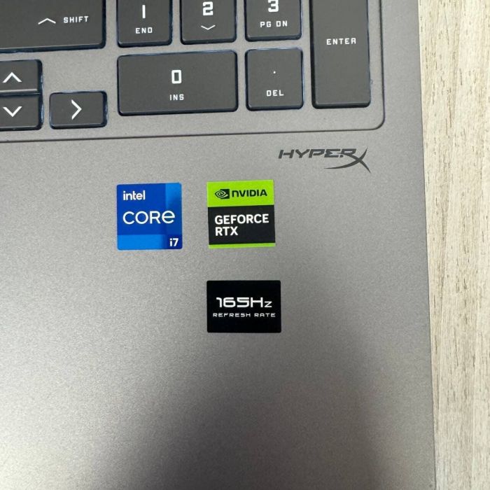 Ігровий ноутбук HP Omen 16-ae0001nr / 16.1" (1920x1080) IPS / Intel Core i7-14700HX (20 (28) ядер по 1,5 - 5,5 ГГц) / 16 ГБ DDR5 / 512 ГБ SSD / nVidia GeForce RTX 4070, 8 ГБ GDDR6, 128-bit / WebCam б/в - зображення 4