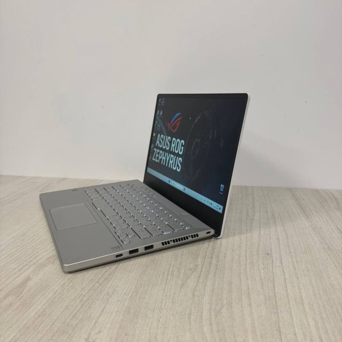 Ігровий ультрабук Asus ROG Zephyrus G14 GA401QM / 14" (1920x1080) IPS / AMD Ryzen 9 5900HS (8 (16) ядер по 3.0 - 4.6 GHz) / 16 GB DDR4 / 512 GB SSD / nVidia GeForce RTX 3060, 6 GB GDDR6, 192-bit б/в - зображення 5