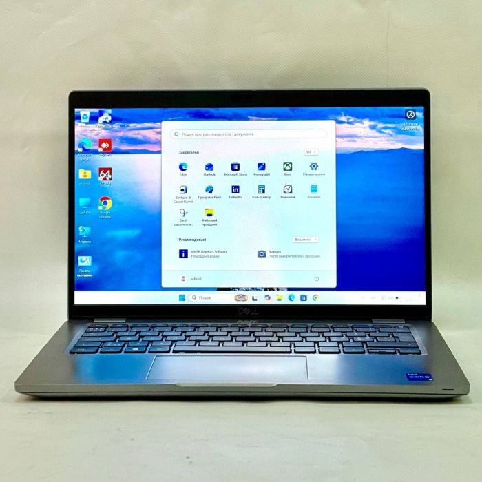 Ультрабук Dell Latitude 5420 / 14" (1920x1080) IPS / Intel Core i5-1135G7 (4 (8) ядра по 2.4 - 4.2 GHz) / 16 GB DDR4 / 256 GB SSD / Intel Iris Xe Graphics / WebCam / Windows 11 Pro б/в - зображення 2