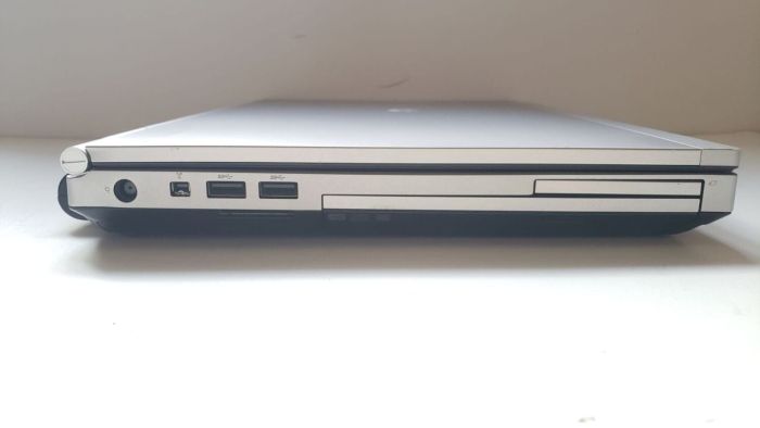 Ноутбук HP EliteBook 8470p / 14" (1600x900) TN / Intel Core i5-3320M (2 (4) ядра по 2.6 - 3.3 GHz) / 8 GB DDR3 / 256 GB SSD / Intel HD Graphics 4000 / WebCam / DVD-ROM б/в - зображення 4