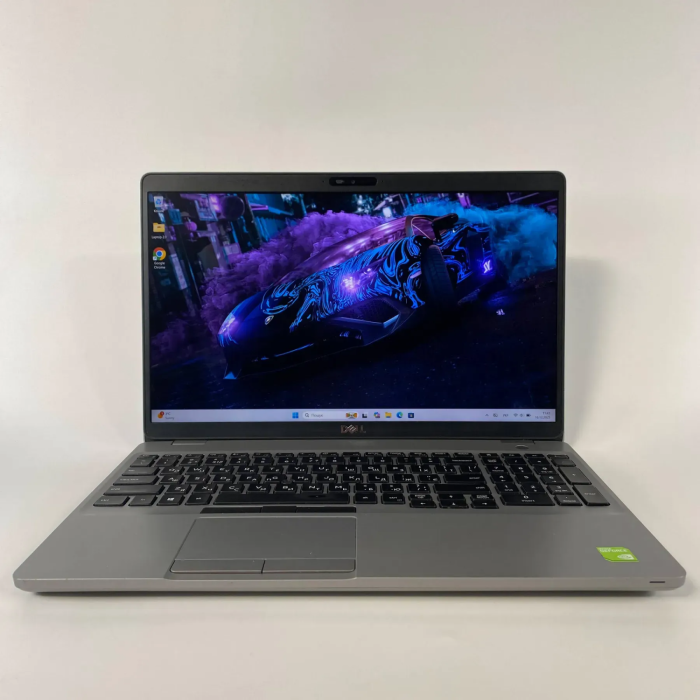 Ультрабук Б-клас Dell Latitude 5511 / 15.6" (1920x1080) IPS / Intel Core i5-10400H (4 (8) ядра по 2.6 - 4.6 GHz) / 16 GB DDR4 / 500 GB SSD / nVidia GeForce MX250, 2 GB GDDR5, 64-bit / WebCam / HDMI б/в - зображення 2