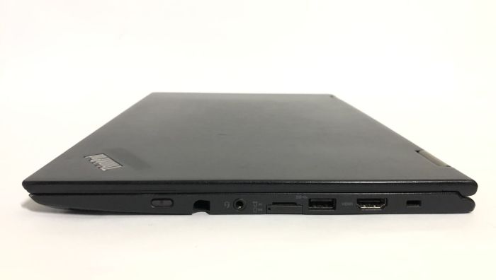 Ультрабук-трансформер Б-клас Lenovo ThinkPad Yoga 370 / 13.3" (1920x1080) IPS Touch / Intel Core i7-7500U (2 (4) ядра по 2.7 - 3.5 GHz) / 8 GB DDR4 / 256 GB SSD / Intel HD Graphics 620 / WebCam / Win 10 Pro б/в - зображення 4