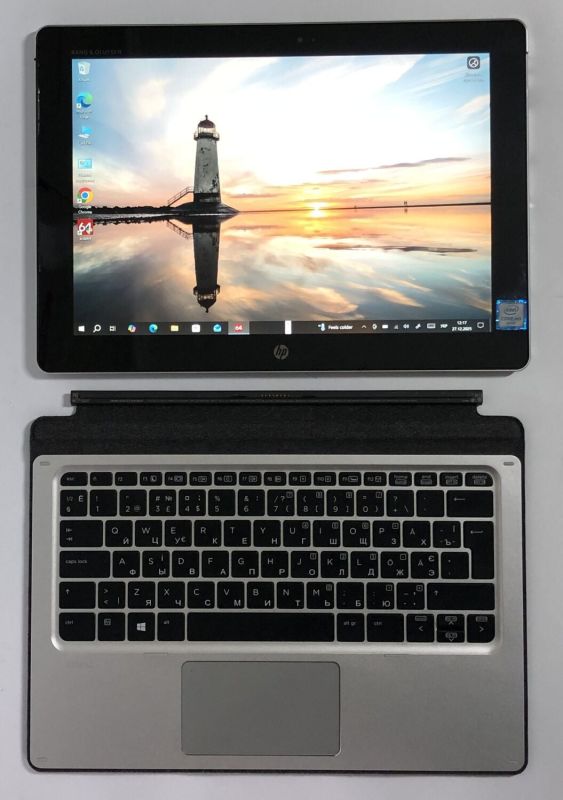 Нетбук-трансформер HP Elite x2 1012 G1 / 12.1" (1920x1080) IPS Touch / Intel Core m5-6Y54 (2 (4) ядра по 1.1 - 2.7 GHz) / 8 GB DDR3 / 256 GB SSD / Intel HD Graphics 515 / WebCam / Win 10 Pro б/в - зображення 6