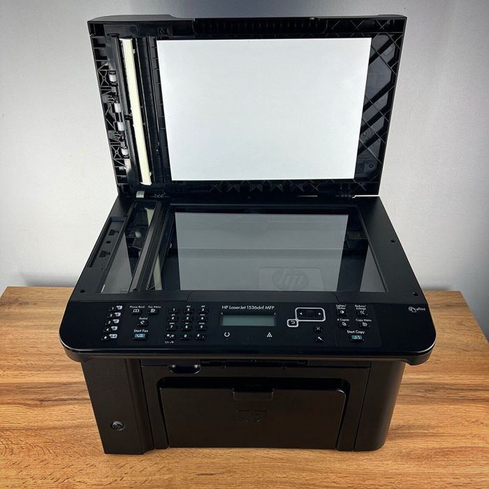 БФП HP LaserJet Pro M1536dnf / Лазерний монохромний друк / 1200x1200 dpi / A4 / 25 стор/хв / USB 2.0, Ethernet / Дуплекс / Факс б/в - зображення 2