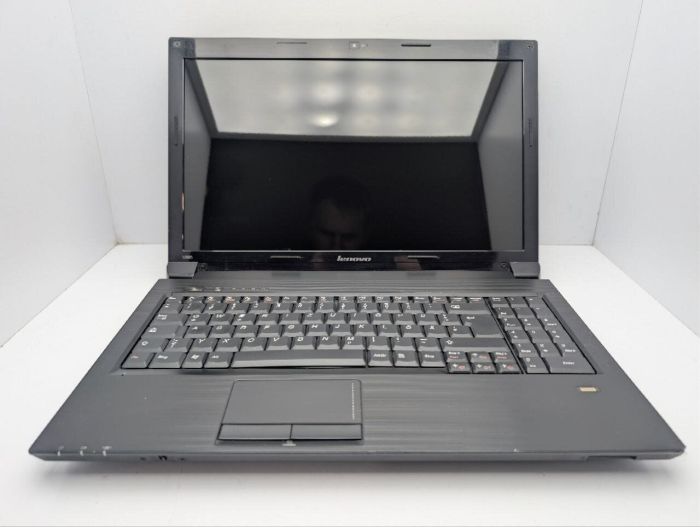 Ноутбук Lenovo B560 / 15.6" (1366x768) TN / Intel Core i5-480M (2 (4) ядра по 2.6 - 2.9 GHz) / 6 GB DDR3 / 320 GB HDD / Intel HD Graphics / WebCam / DVD-ROM б/в - зображення 3
