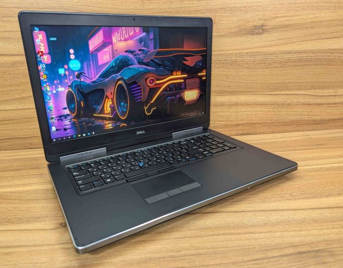 Мобільна робоча станція Dell Precision 7720 / 17,3" (1920x1080) IPS / Intel Core i7-7820HQ (4 (8) ядра по 2,9 - 3,9 ГГц) / 16 ГБ DDR4 / 480 ГБ SSD / nVidia Quadro P4000, 8 ГБ GDDR5, 256-біт / WebCam / Windows 10 б/в - зображення 4