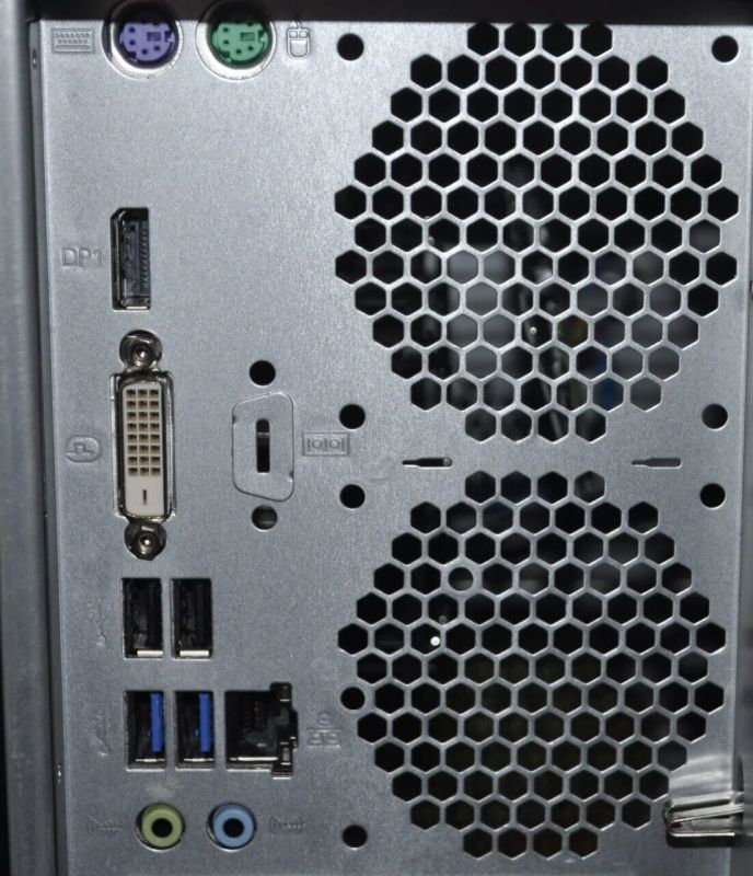 Комп'ютер Fujitsu Esprimo P558 E85 Tower / Intel Core i5-8400 (6 ядер по 2,8 - 4,0 ГГц) / 16 ГБ DDR4 / 240 ГБ SSD / Intel UHD Graphics 630 / DVD-ROM / Windows 11 Pro б/в - зображення 8