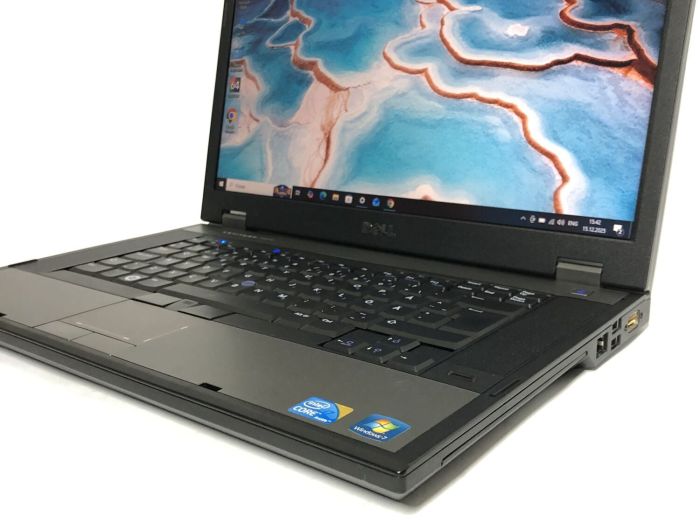Ноутбук Dell Latitude E5510 / 15.6" (1366x768) TN / Intel Core i7-640M (2 (4) ядра по 2.8 - 3.46 GHz) / 8 GB DDR3 / 320 GB HDD / Intel HD Graphics / WebCam / DVD-ROM б/в - зображення 8