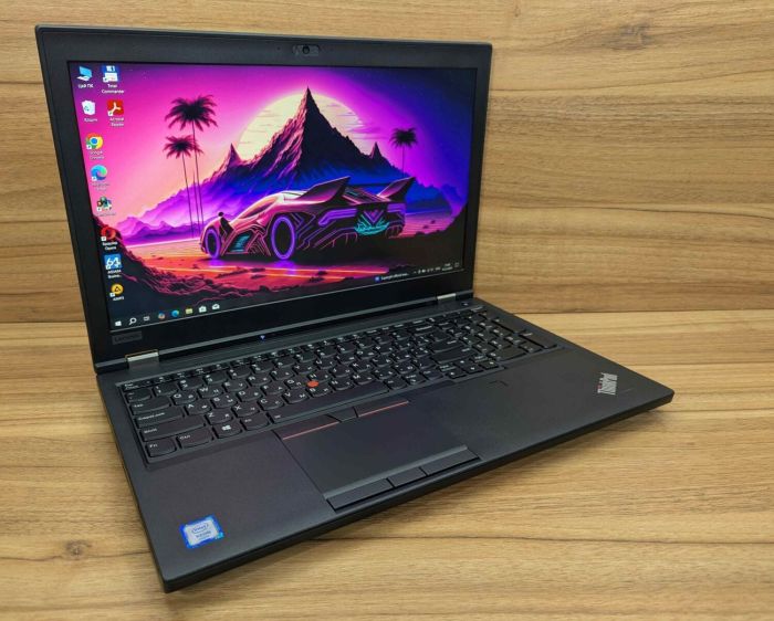 Мобільна робоча станція Б-класу Lenovo ThinkPad P52 / 15.6" (1920x1080) IPS / Intel Xeon E-2176M (6 (12) ядер по 2,7 - 4,4 ГГц) / 32 ГБ DDR4 / 512 ГБ SSD / nVidia Quadro P2000, 4 ГБ GDDR5, 128-біт / Fingerprint / WebCam / Windows 10 б/в - зображення 5