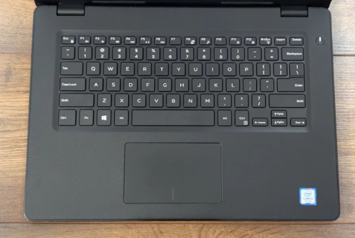 Ноутбук Dell Latitude 3490 / 14" (1366x768) TN / Intel Core i5-7200U (2 (4) ядра по 2.5 - 3.1 GHz) / 8 GB DDR4 / 256 GB SSD / Intel HD Graphics 620 / WebCam б/в - зображення 3