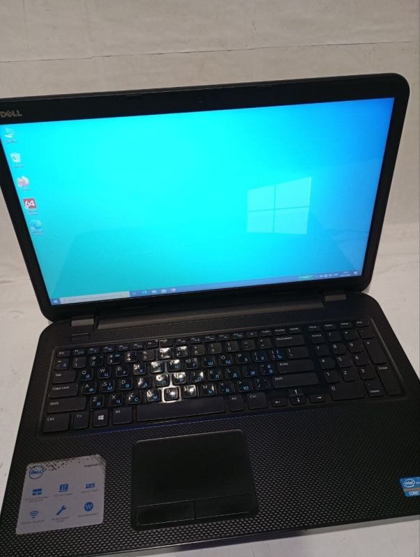 Ноутбук Dell Inspiron 17 3721 / 17.3" (1600x900) TN / Intel Core i5-3337U (2 (4) ядра по 1.8 - 2.7 GHz) / 8 GB DDR3 / 240 GB SSD + 320 HDD / Intel HD Graphics 4000 / WebCam б/в - зображення 2