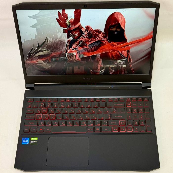 Ігровий ноутбук Acer Nitro 5 AN515-57-56FC / 15.6" (1920x1080) IPS / Intel Core i5-11400H (6 (12) ядер по 2,2 - 4,5 ГГц) / 16 ГБ DDR4 / 512 ГБ SSD / nVidia GeForce GTX 1650, 4 ГБ GDDR6, 128-біт / WebCam б/в - зображення 3