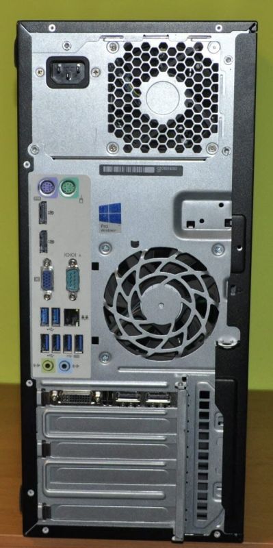 Комп'ютер Б-класу HP EliteDesk 800 G2 Tower / Intel Core i7-6700 (4 (8) ядра по 3,4 - 4,0 ГГц) / 16 ГБ DDR4 / 256 ГБ SSD / nVidia Quadro K4000, 3 ГБ GDDR5, 192-біт / Windows 11 Pro б/в - зображення 3
