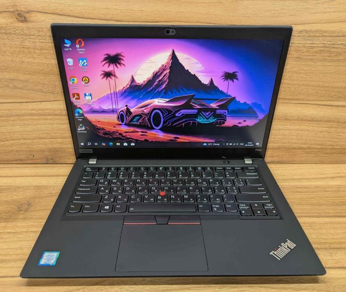 Мобільна робоча станція Lenovo ThinkPad P43s / 14" (1920x1080) IPS / Intel Core i7-8665U (4 (8) ядра по 1,9 - 4,8 ГГц) / 32 ГБ DDR4 / 1000 ГБ SSD / nVidia Quadro P520, 2 ГБ GDDR5, 64-біт / Веб-камера / HDMI / Windows 10 б/в - изображение 2